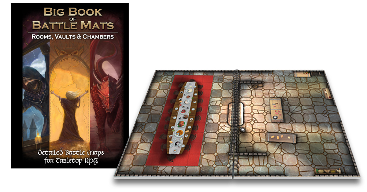 Big Book of Battle Mats – Rooms, Vaults & Chambers